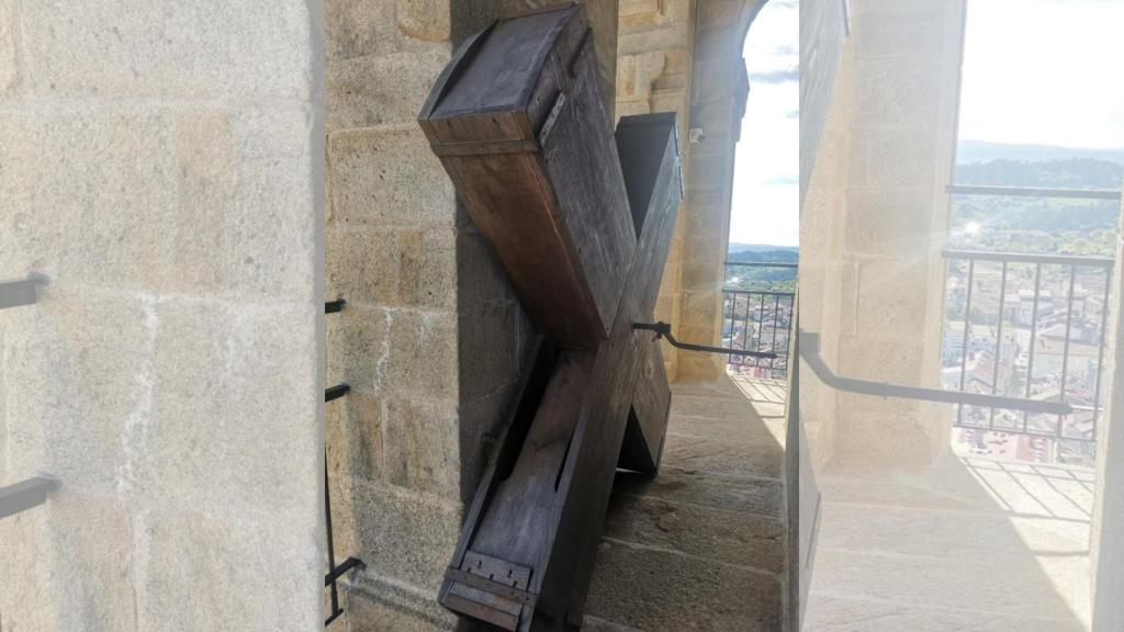 Carraca de la Catedral de Santiago de Compostela.
