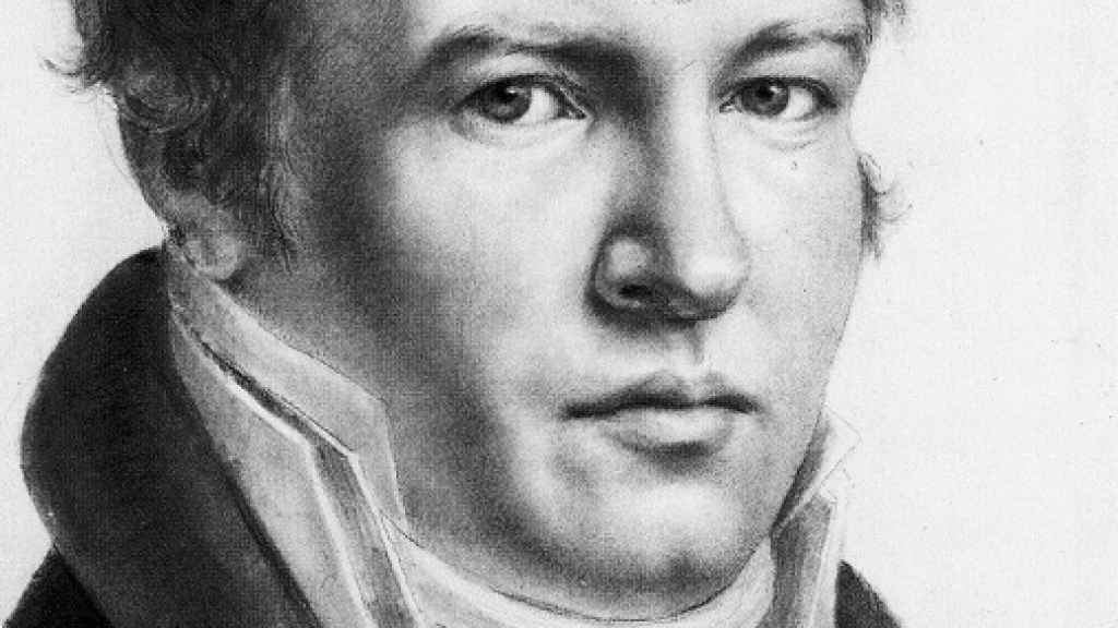 Alexander von Humboldt: 'Autorretrato' (París, 1814).