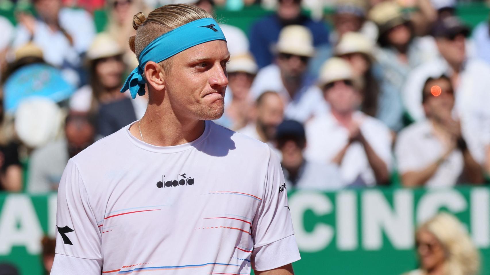 Alejandro Davidovich, en la final del Masters 1000 de Montecarlo