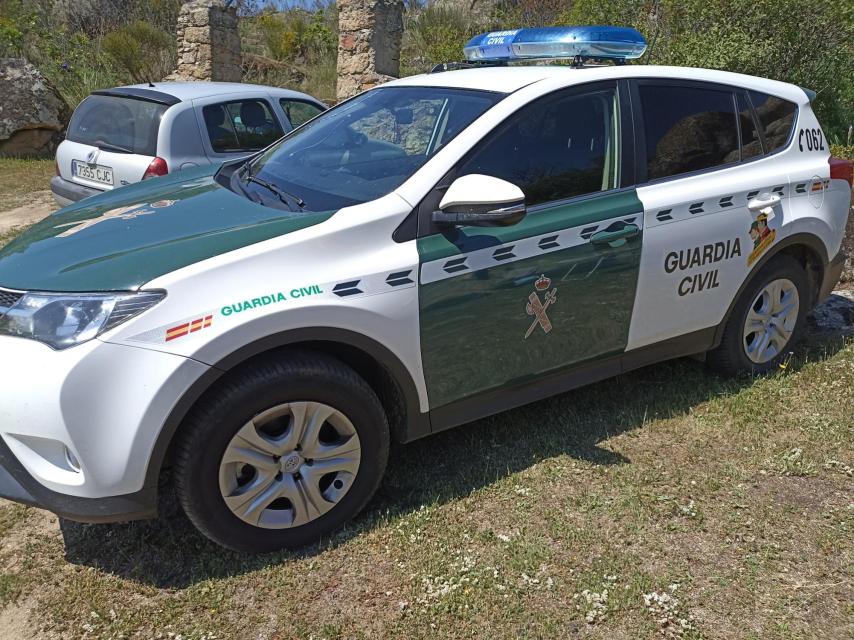 Un coche de la Guardia Civil de Salamanca