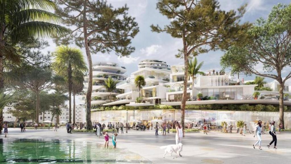 Diseño de los edificios previstos en la vieja parcela de la Térmica.