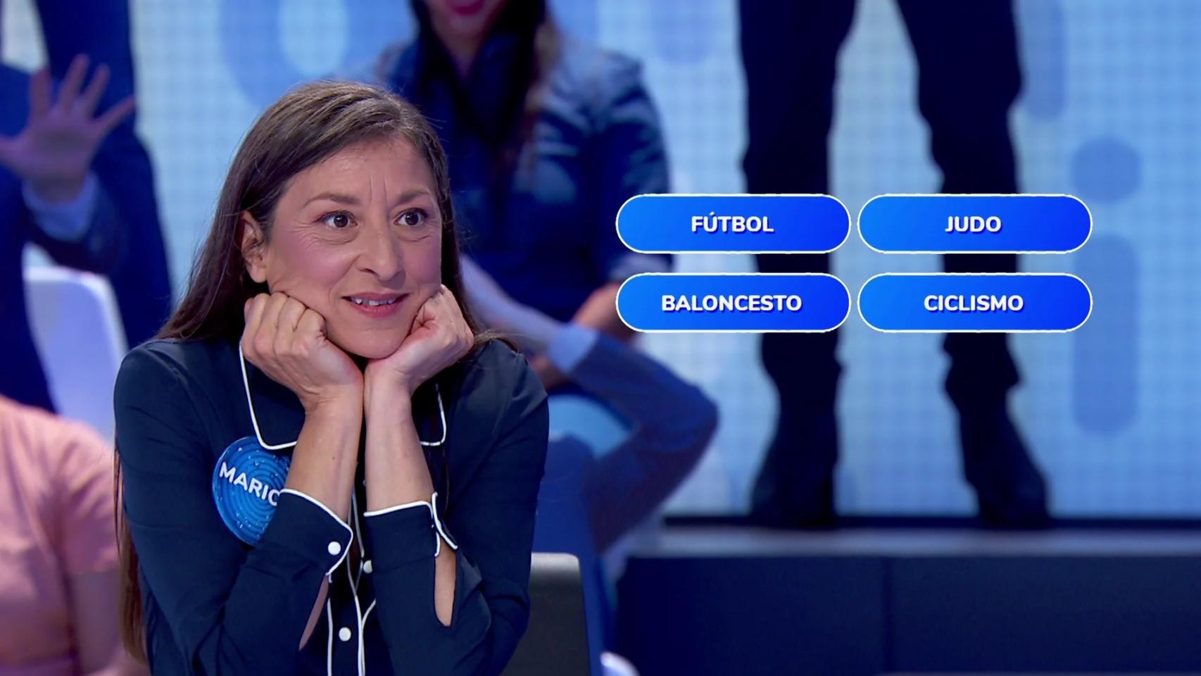 Mariola Fuentes en'Pasapalabra'