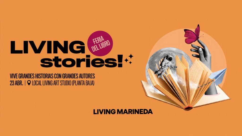 Feria del Libro en Marineda City de A Coruña.