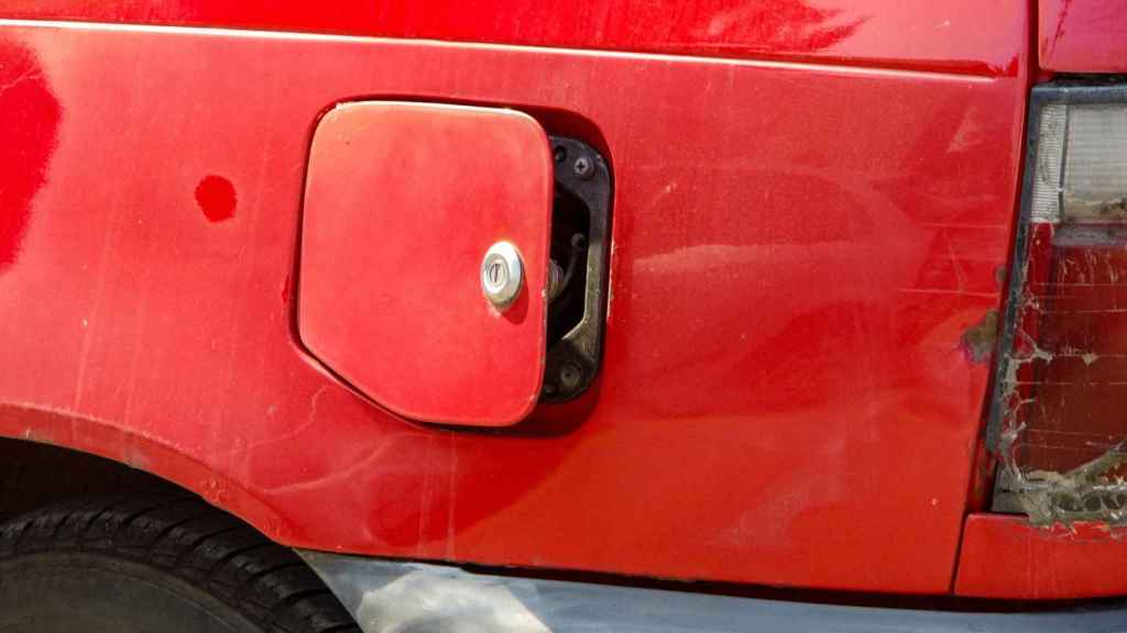 Depósito de coche forzado en una imagen de archivo.