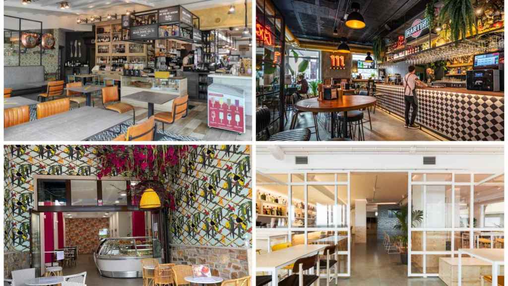 Cafeterías en O Salnés.