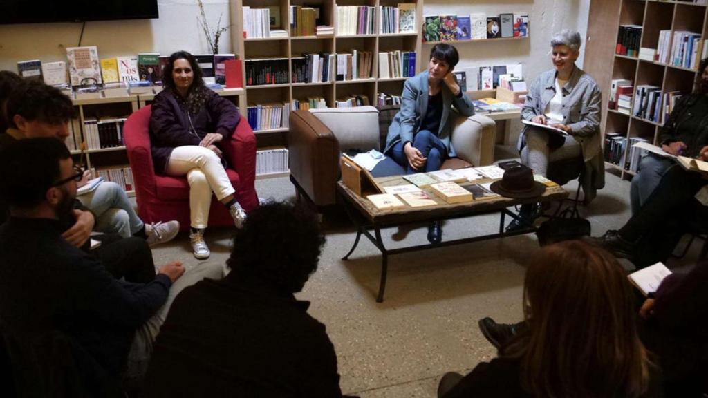 Ana Pontón durante el acto en A Coruña