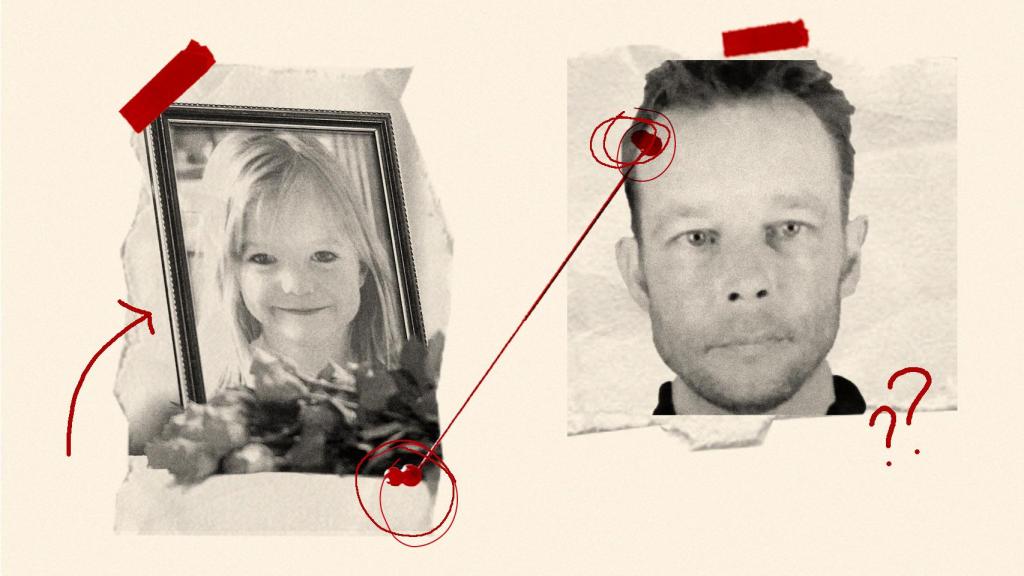 Madeleine McCann y Christian Brueckner.