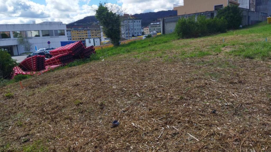 Inicio de las obras en Arteixo.