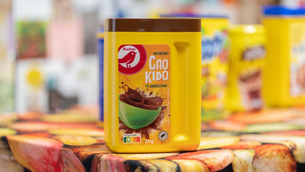 El cacao soluble de Cao Kido, la marca blanca de Alcampo.