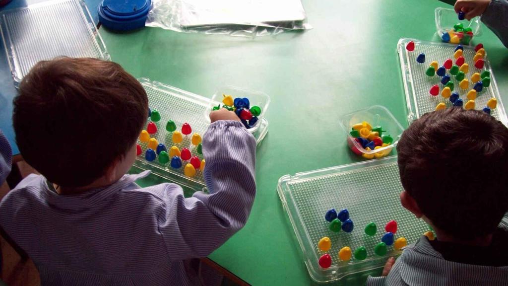 Niños en una guardería