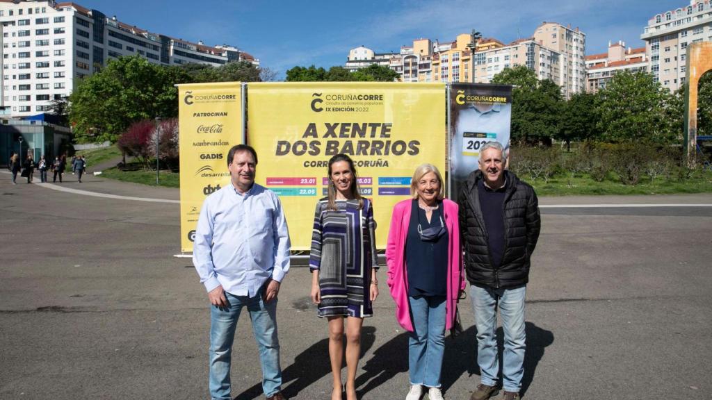 Presentación de la prueba en los Rosales.
