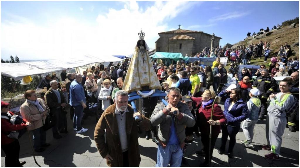 Imagen de archivo de la procesión.