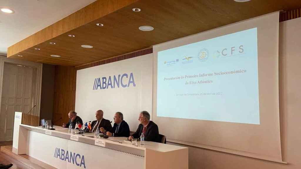 Presentación del primer informe socioeconómico del Eixo Atlántico 2021.