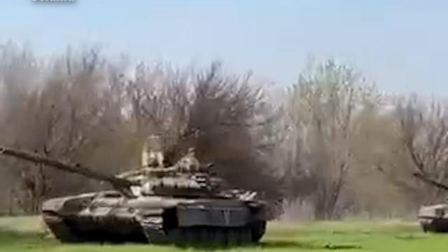 Tanques en Zaporiyia