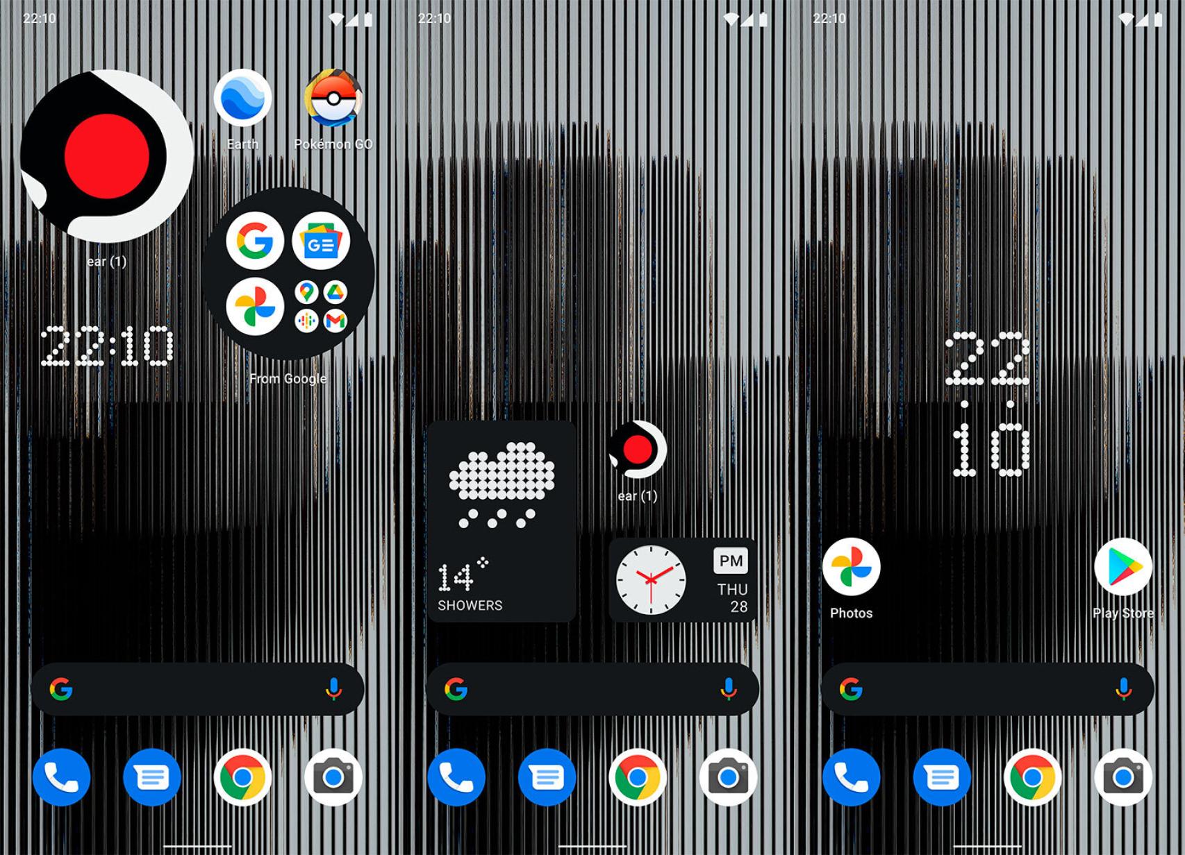 Launcher de Nothing OS
