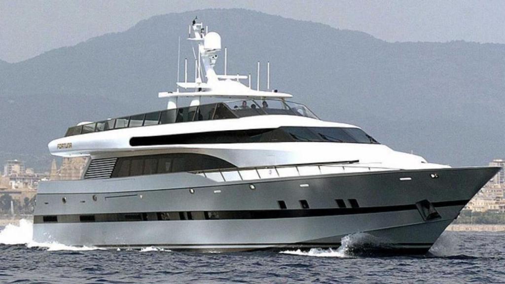 El yate Fortuna, que perteneció a Rey Juan Carlos I hasta 2014.
