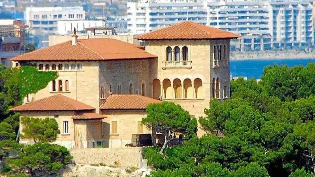 El Palacio de Marivent, en Palma.