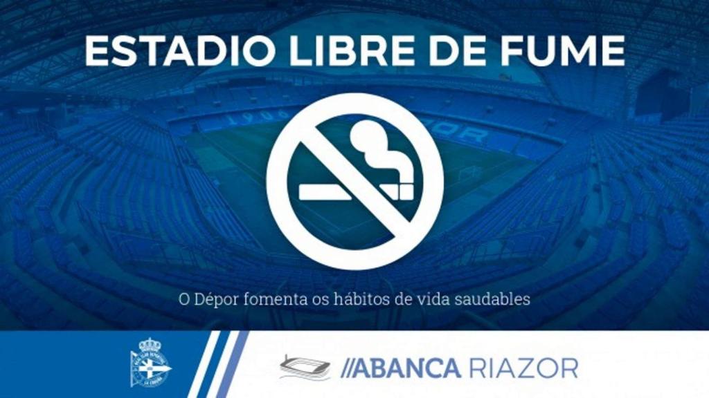 Abanca-Riazo, espacio libre de humo