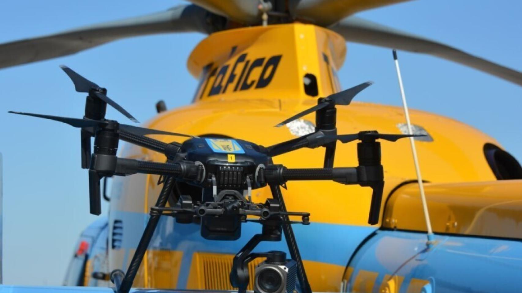 El control de tráfico es una de las aplicaciones más comunes de los drones.