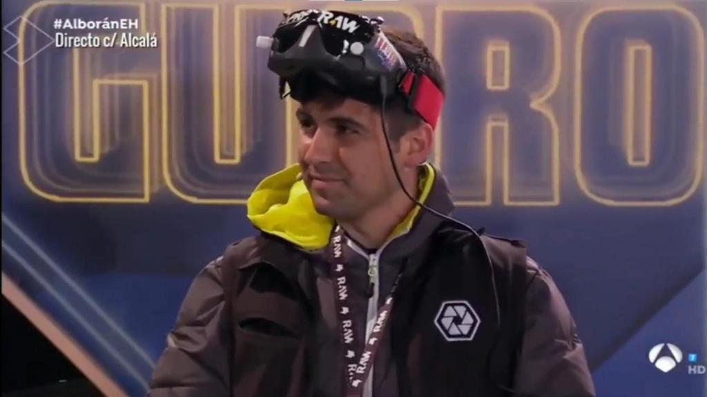 Iván Merino, en 'El hormiguero'.