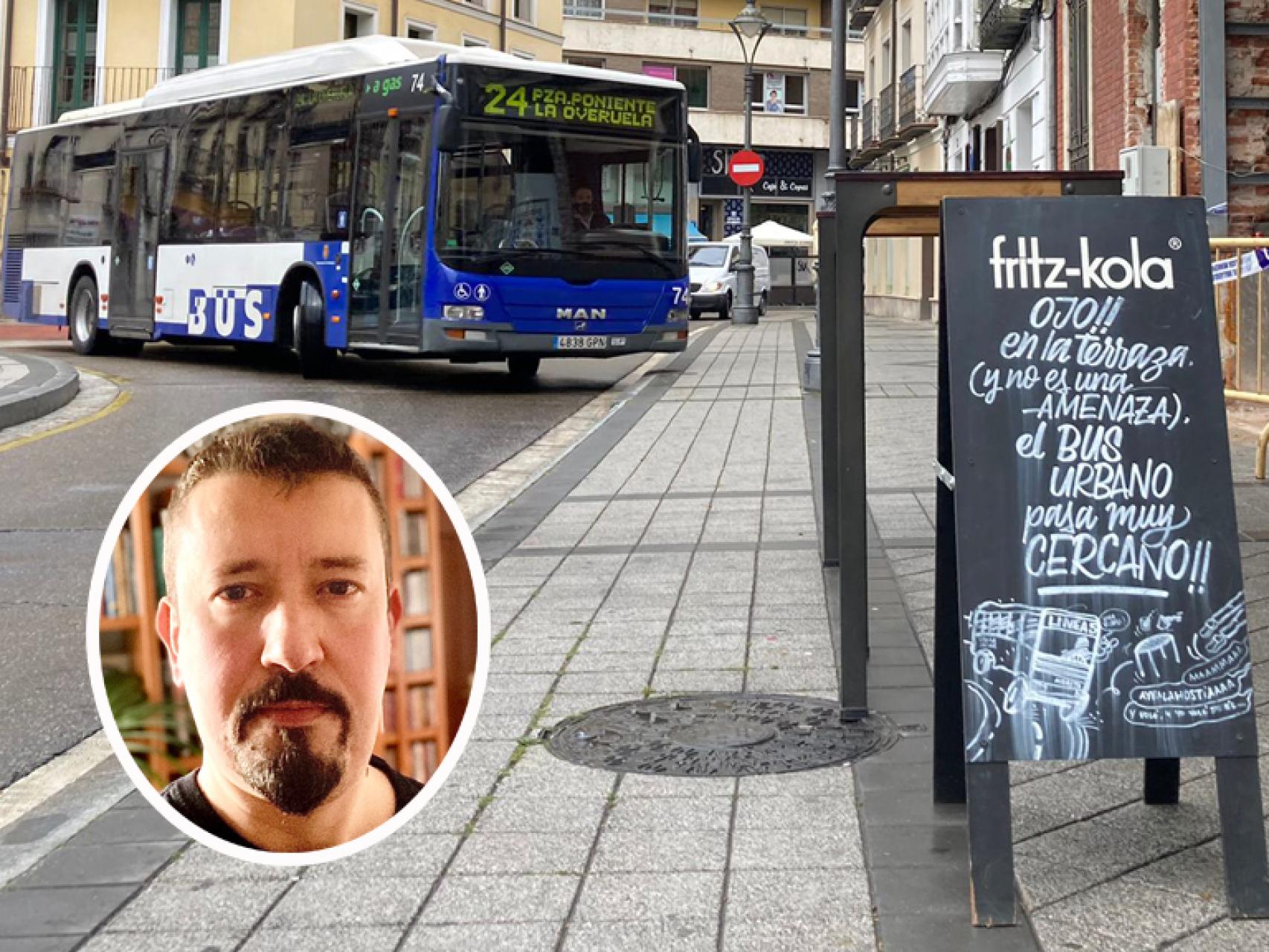 Cuando coches y autobuses te rozan la oreja mientras te tomas una caña