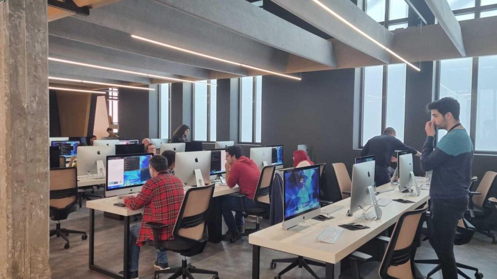 Imagen de archivo de programadores.