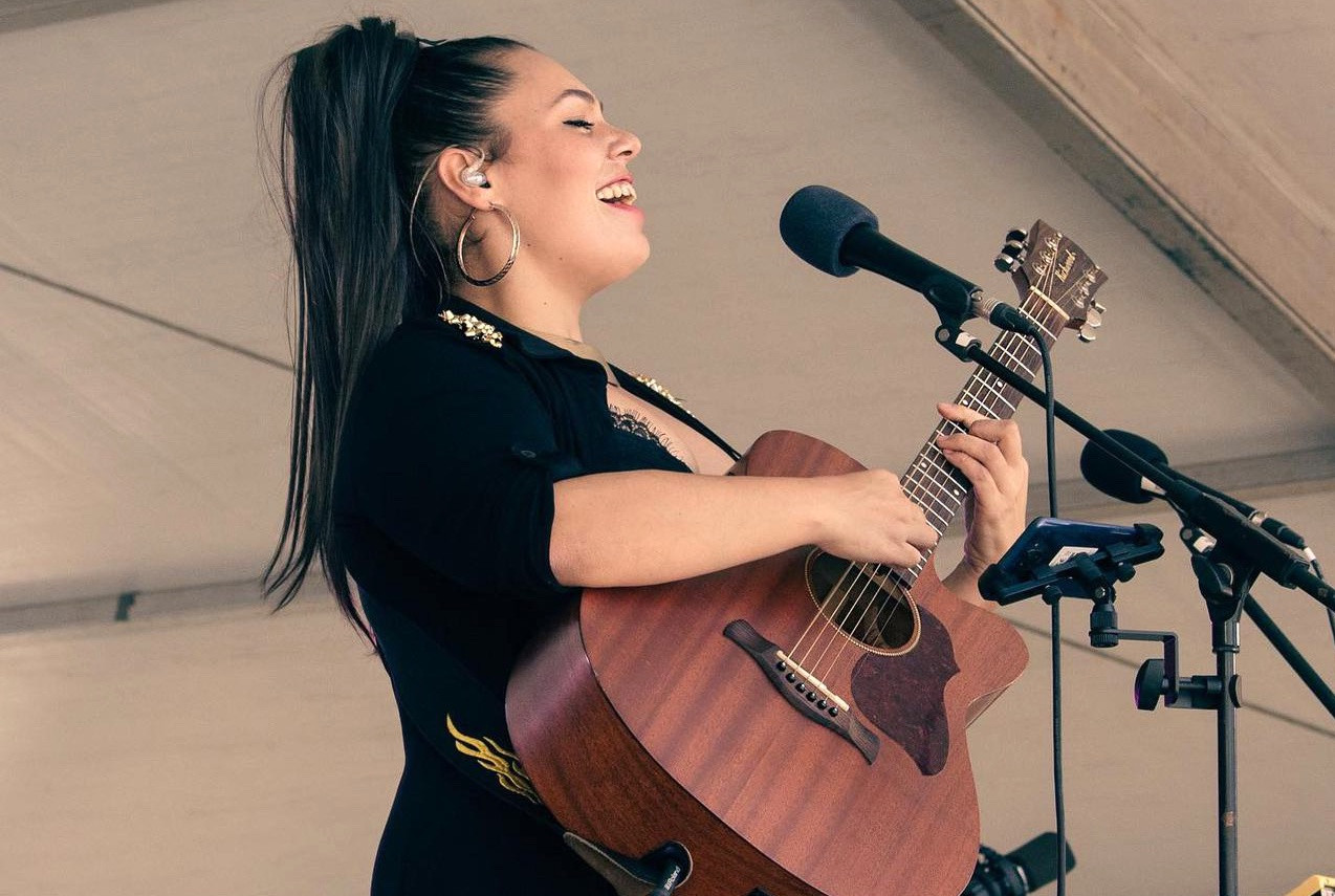 Sheila Patricia en concierto de formato a trío. Foto: Aitor Ramos Soto