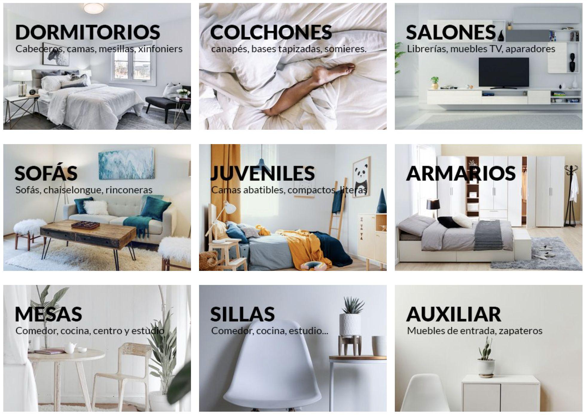 En City Muebles tienen todo tipo de muebles y decoración para cada estancia.