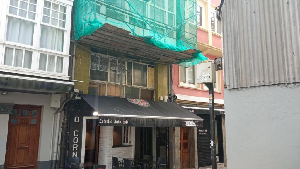 El bar O Corno sufre problemas a causa de la okupación.
