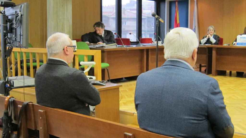 Los condenados, durante el juicio, en una imagen de archivo.