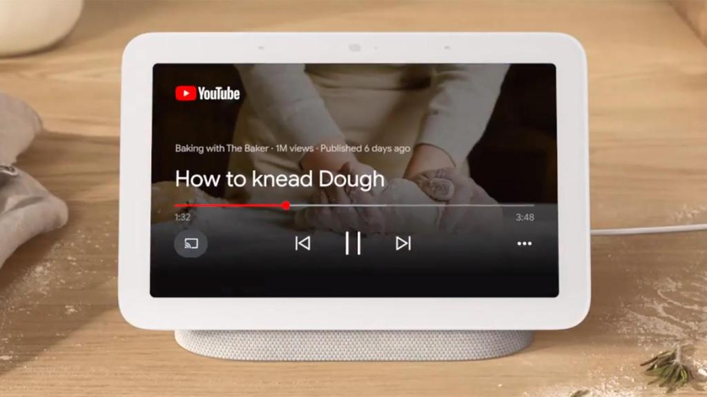 La pantalla inteligente Nest Hub