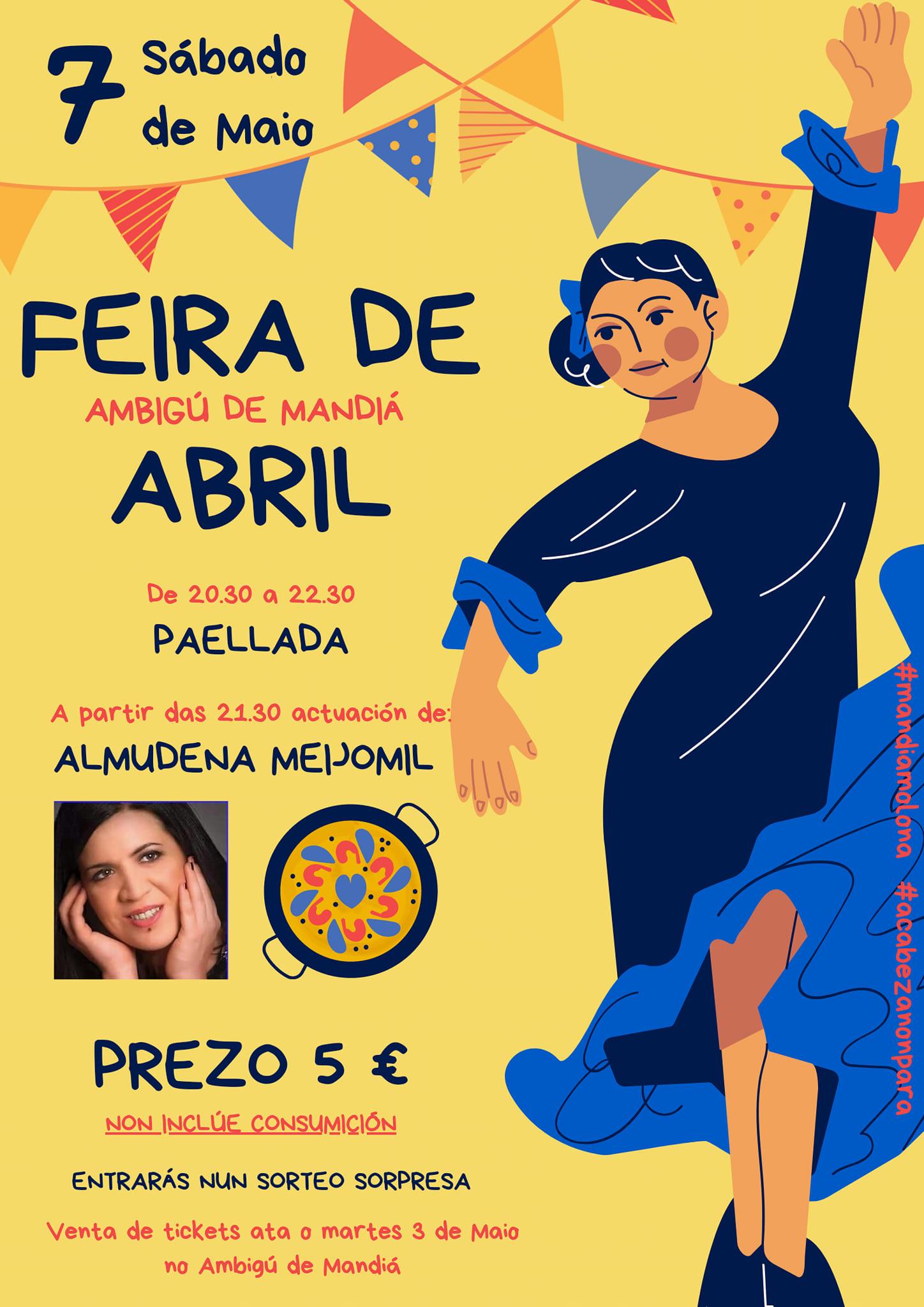 Cartel del evento. Fuente: Ambigú de Mandiá.