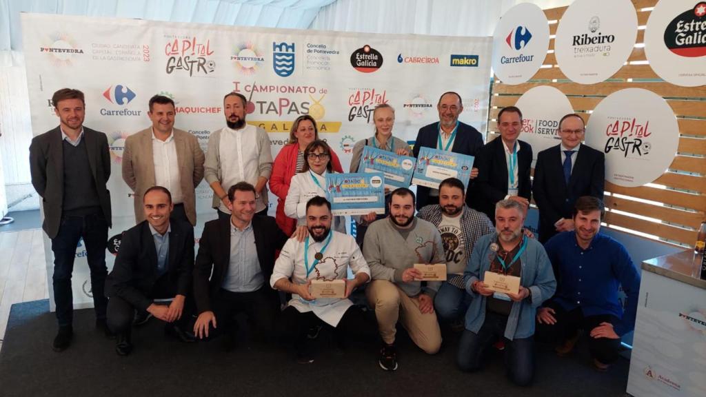 Pontevedra y A Coruña, en el podio de la mejor tapa de Galicia