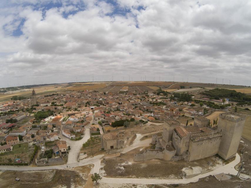 La localidad palentina de Ampudia.