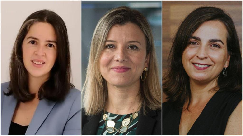 Susana Ladra, directora del Campus Innova de la UDC, Desirée Teijeiro, COO y cofundadora de Libera Bio y María de la Fuente, CEO de Diversa Technologies