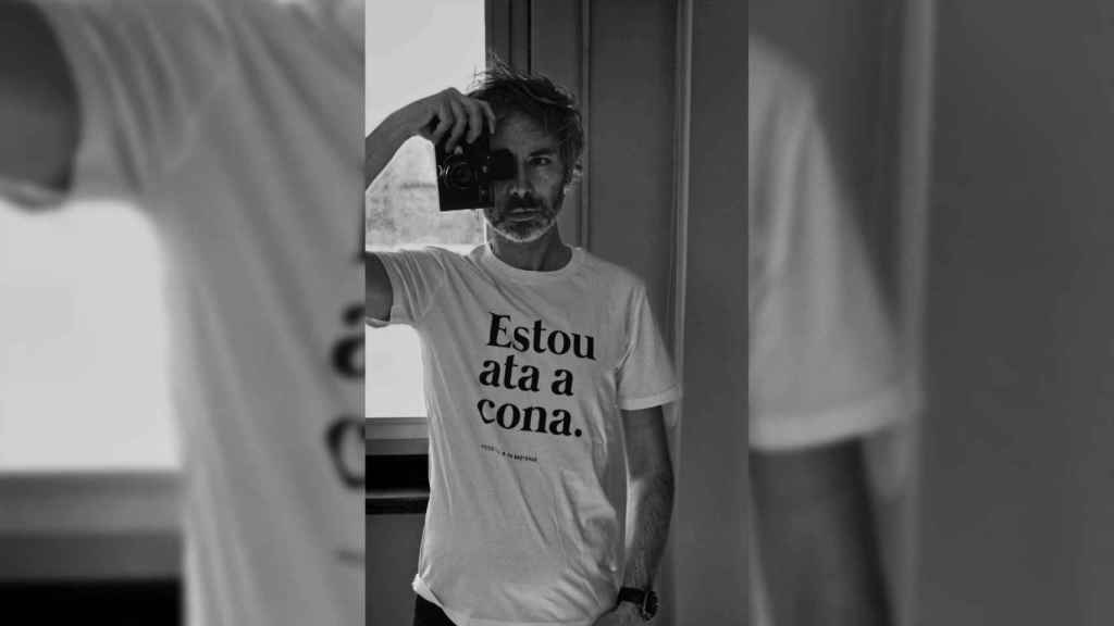 James Rhodes en una imagen compartida en Twitter.