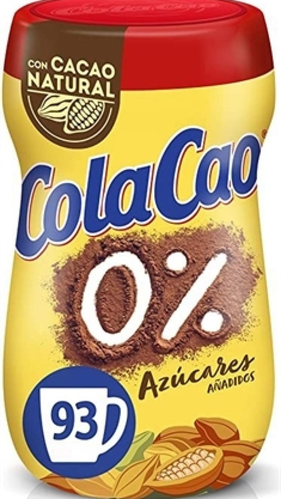 Un bote de Cola Cao