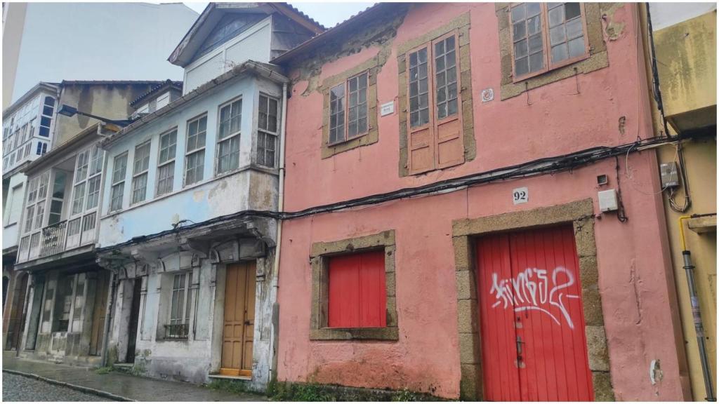 Edificios en A Magdalena.