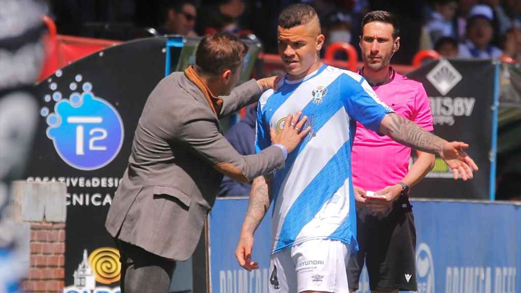 Manuel Mosquera y Rodrigo en una imagen de archivo. Foto: CF Talavera