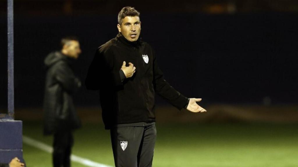 Funes, entrenador del Atlético Malagueño