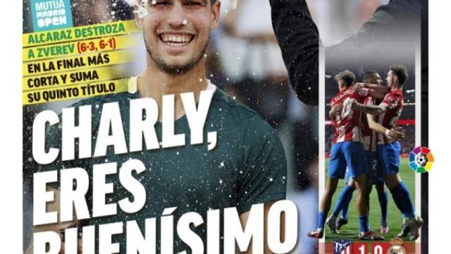 La portada del diario MARCA (09/05/2022)