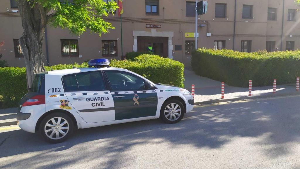 Un puesto de la Guardia Civil en la provincia de Soria.