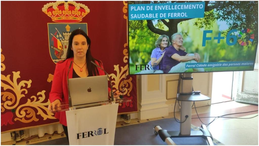 Martínez Montero durante la presentación.