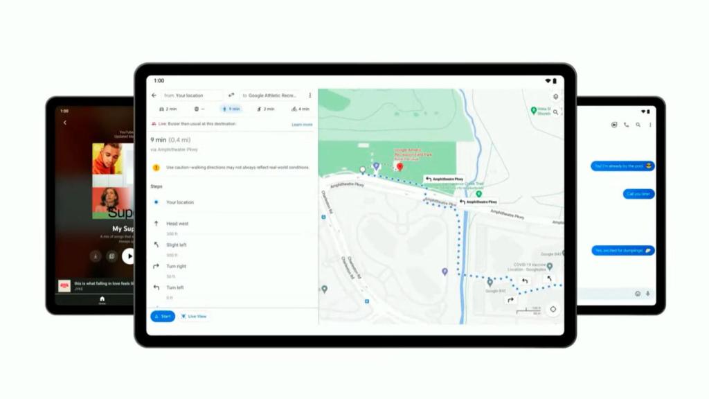 Google lanzará varias tablets