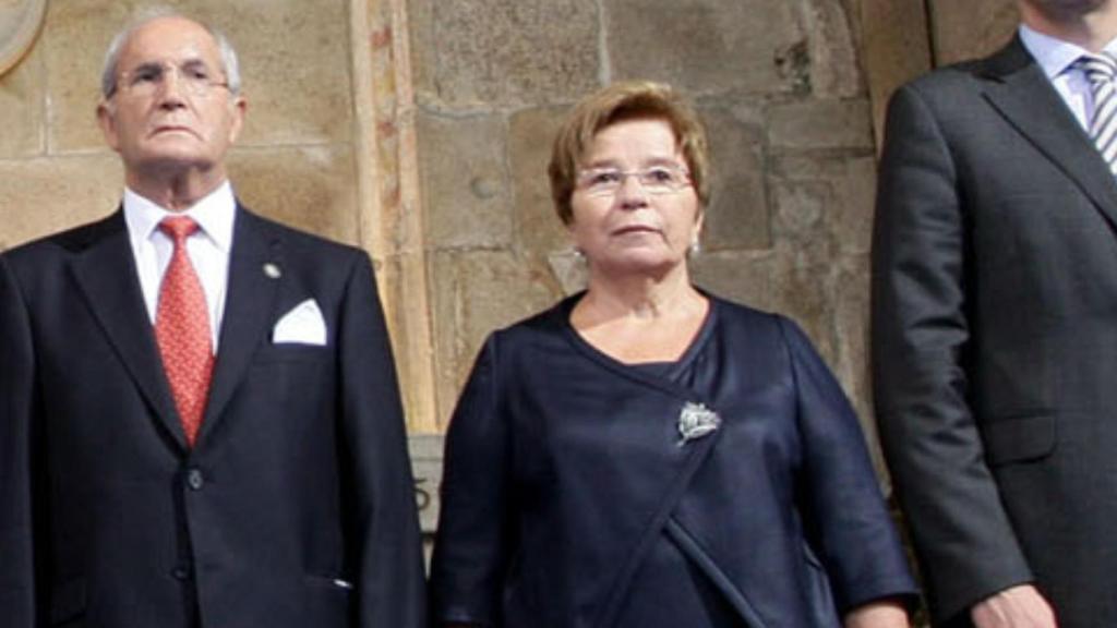 Carmen Porto en el acto de entrega de las Medallas Castelao 2011.