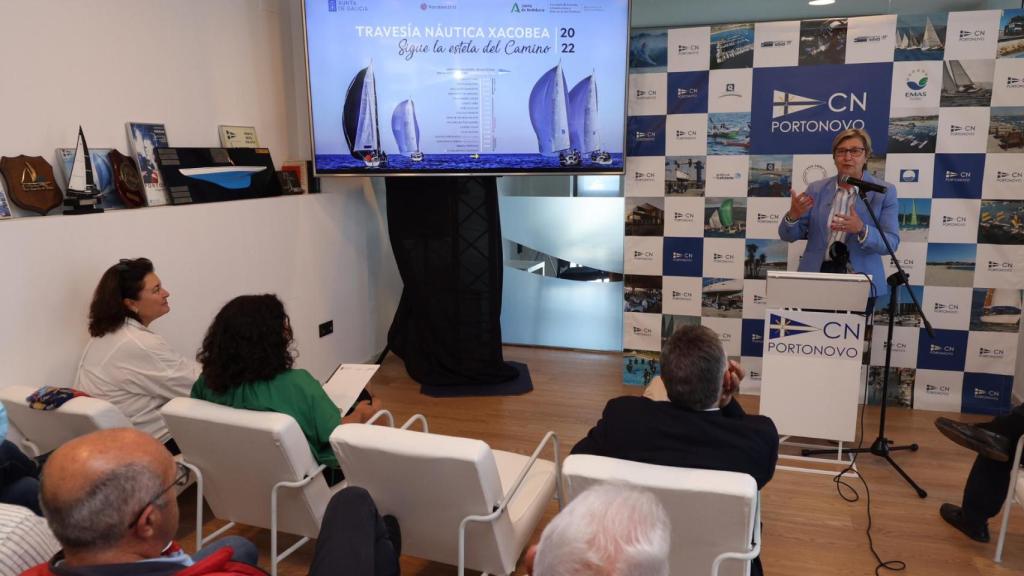 La conselleira do Mar en funciones, Rosa Quintana.