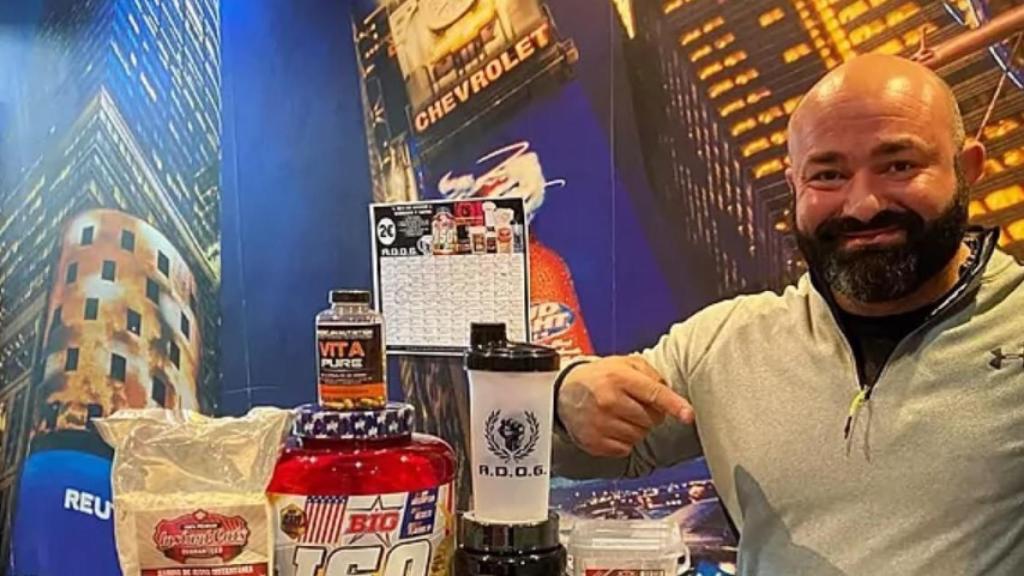 Onofre en una imagen reciente en su gimnasio.