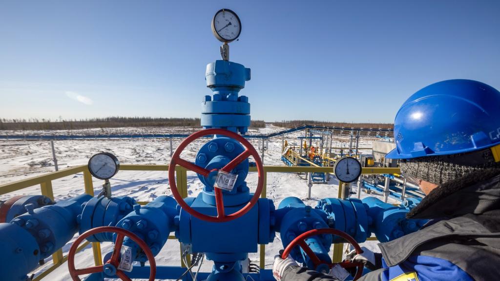 Gasoducto ruso.