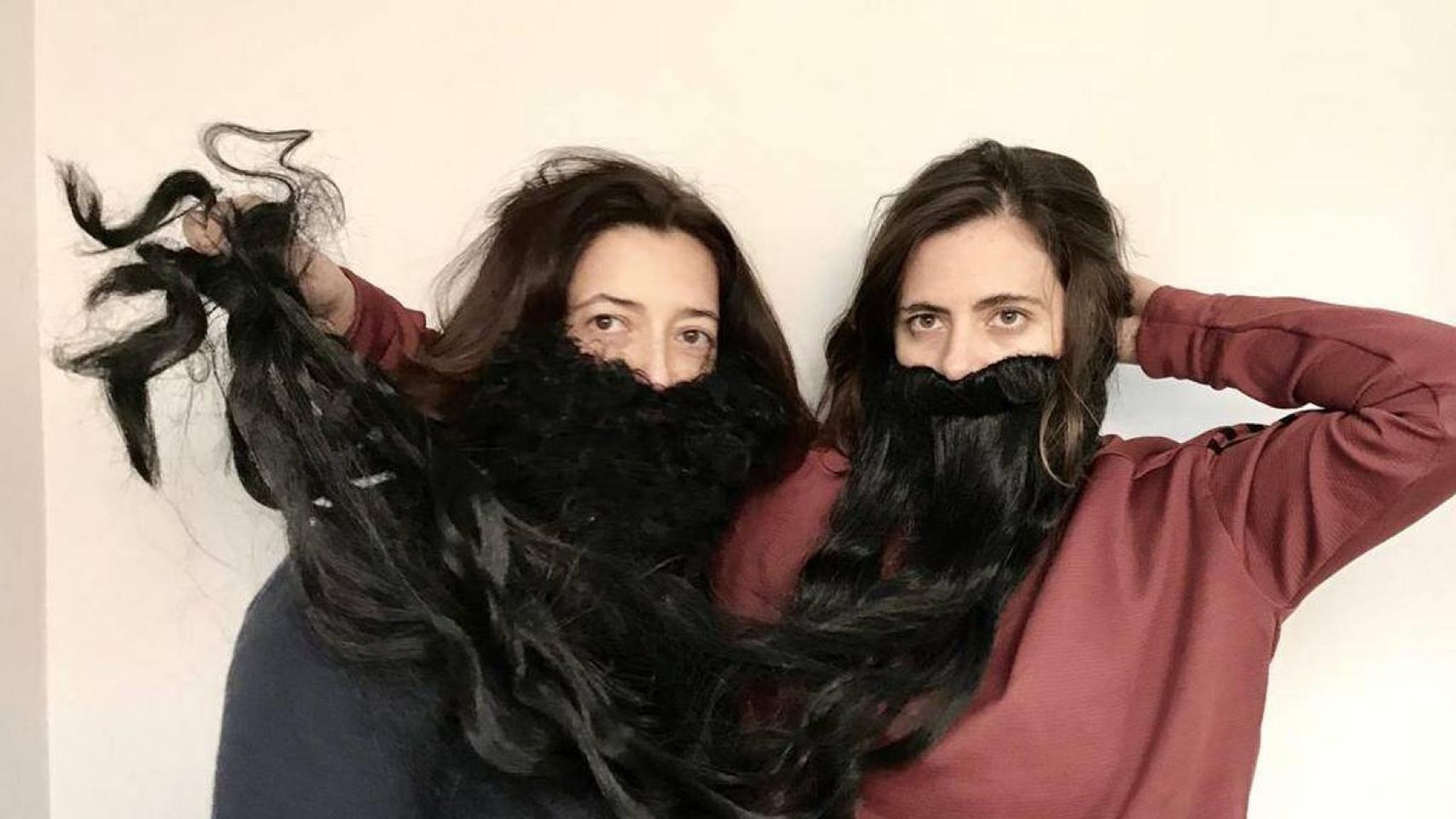 Las periodistas Rosa Belmonte y Emilia Landaluce.