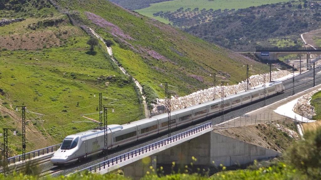 Una imagen de AVE Málaga.